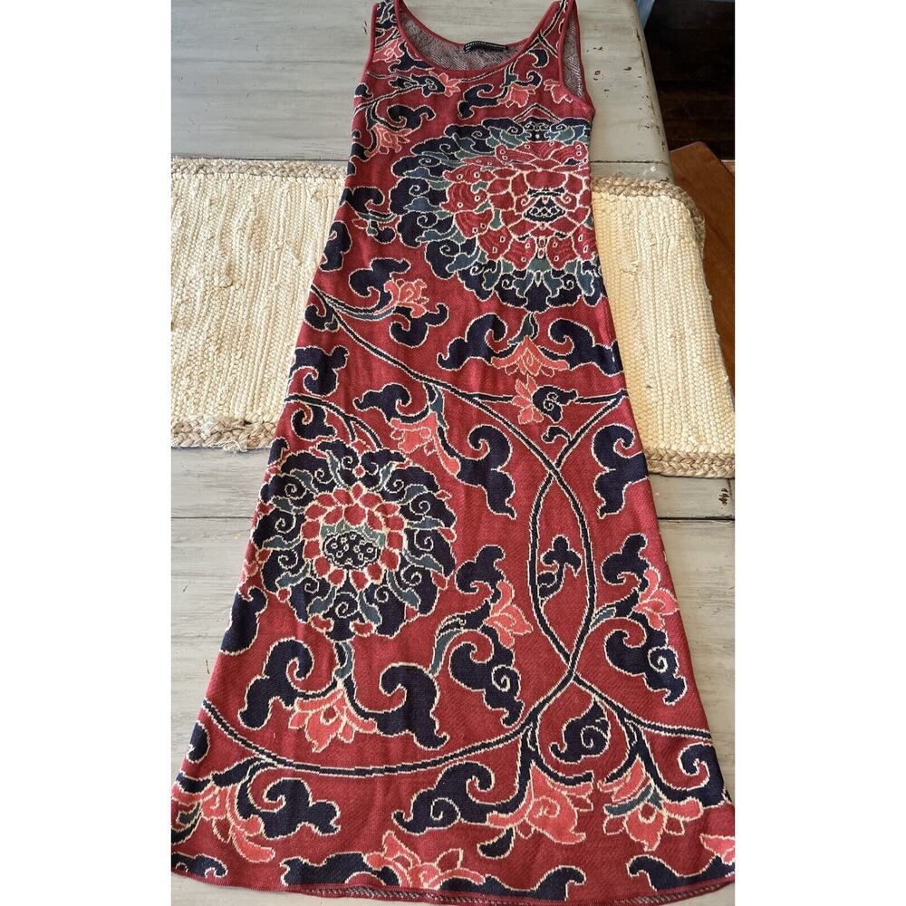 Peruvian Connection Nerissa Maroon Mandala Pima C… - image 1